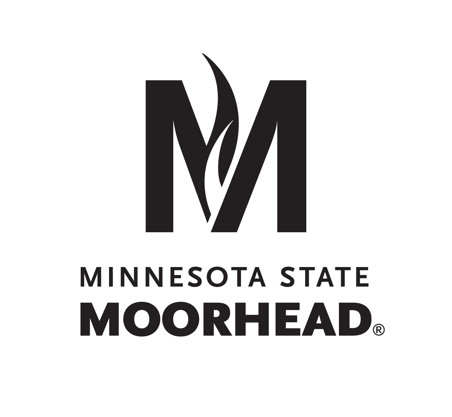 Black Vertical MSM Logo